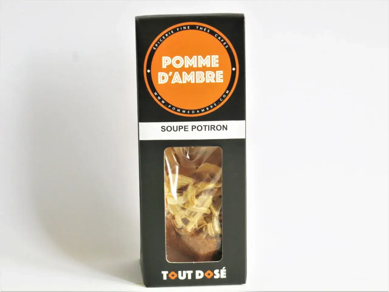 Assortiment d'épices pour soupe de potiron